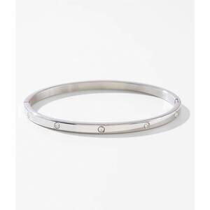 NEW SAHIRA women's elsie eternity bracelet in white gold
